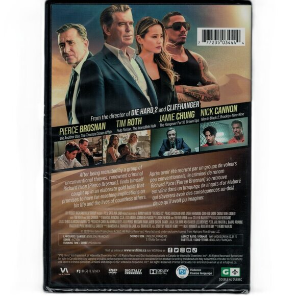 The Misfits (DVD) 2020 Pierce Brosnan, Tim Roth, Jamie Chung NEW - Picture 2 of 2